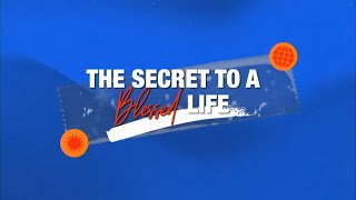 THE SECRET TO A BLESSED LIFE - Pastor Manny | MDWK Service