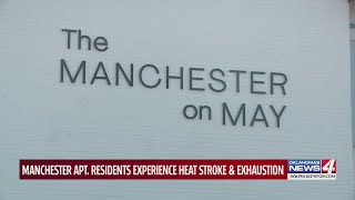 Tenants at Oklahoma City apartment complex fed up after month without air conditioning during triple