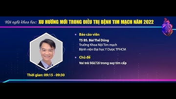 Bài 4: Vai trò SGLT2i trong suy tim cấp