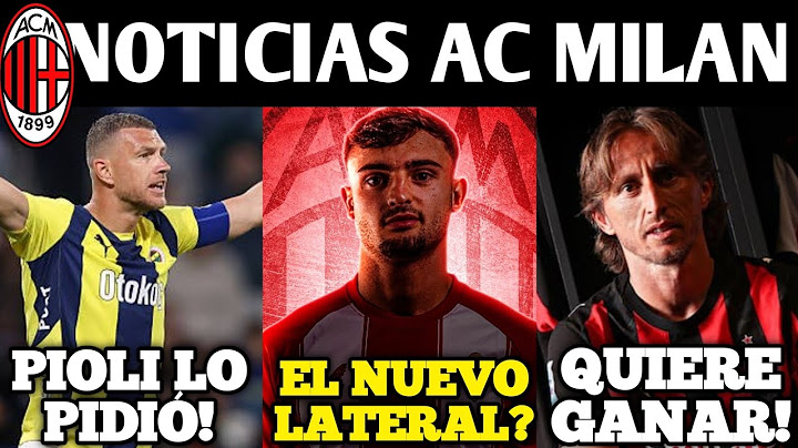 🚨PUBILL ROSSONERO? MODRIC QUIERE GANAR! DZEKO? POLEMICA PIOLI! JASHARI? NOTICIAS AC MILAN