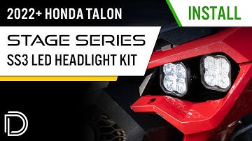 2022-2024 Honda Talon SS3 LED Headlight Kit – Step-by-Step Install | Diode Dynamics