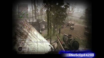 llNoScOpE420ll CALL OF DUTY 4 SiCk No Scope Montage