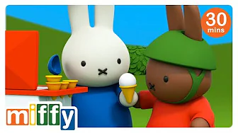 Miffy's Ice Cream | Miffy | Cartoons for kids