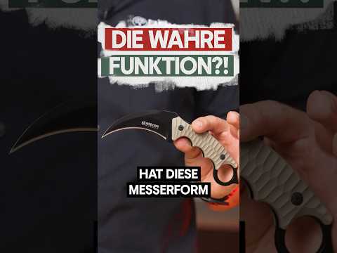 ????KENNST du die WAHRE FUNKTION❓Der URSPRUNG des KARAMBIT Messers!???????????? | Böker Solingen