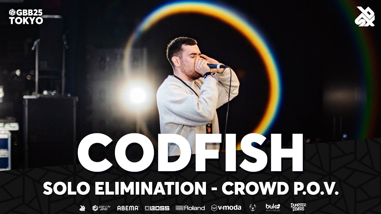 Codfish 🇦🇺 | (Crowd POV) GBB25: World League | Solo Elimination