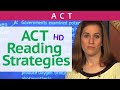 ACT Reading Strategies - Brightstorm ACT Prep