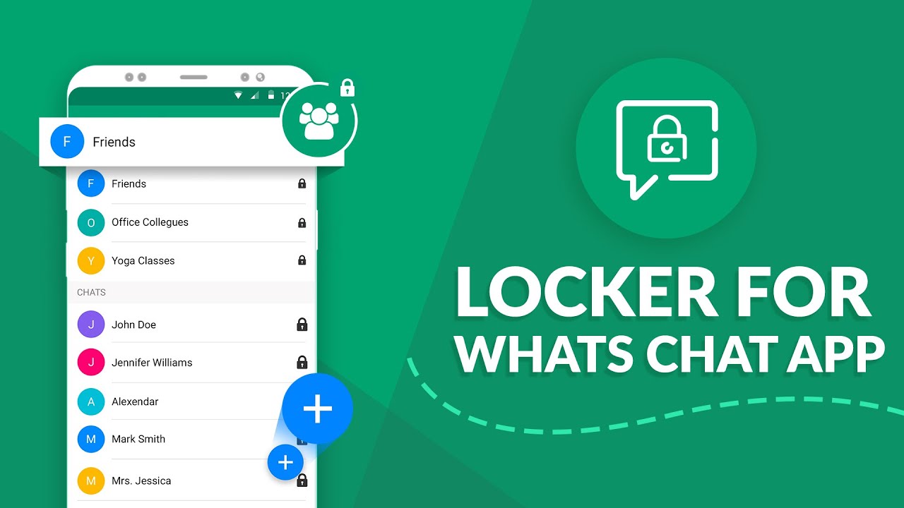 How To Lock Chat On Whatsapp Whatsapp Chat Locker App Lock Personal