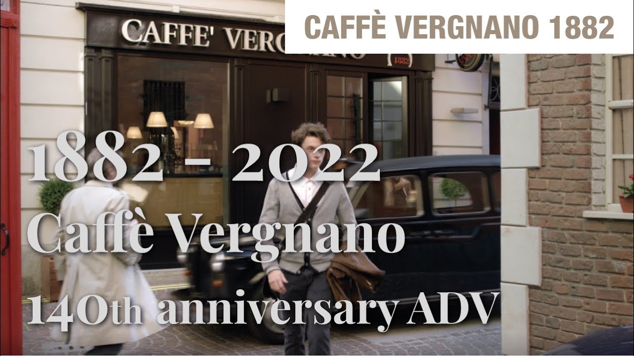 VERGNANO Coffret 140eme anniversaire - 250g café+2 tasses or