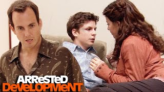 George Michael & Maeby...Kiss?! - Arrested Development