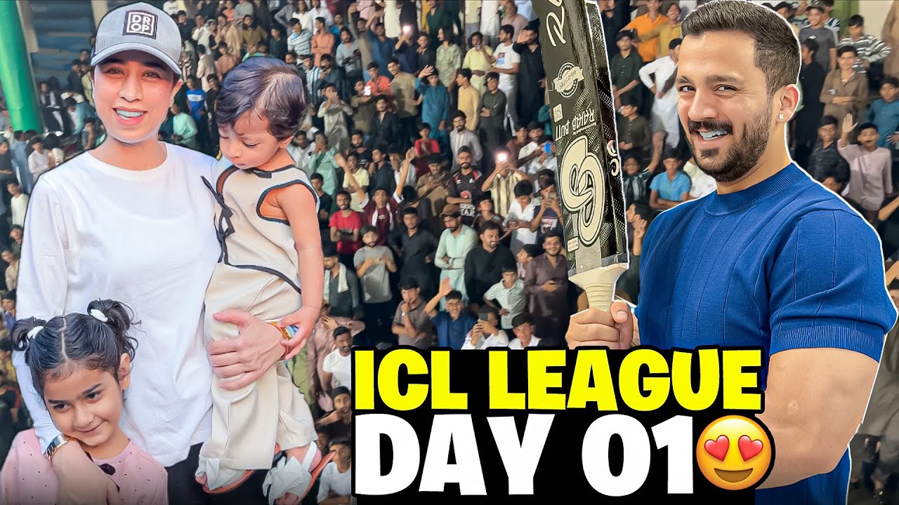 Insane Crowd at Day 01 Of ICL League ❤️ || Lahore Lions Won Their 1st Match Today 🥳 