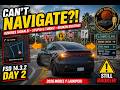 FSD 14.3.2 Day 2: Tesla STILL Can’t Navigate?! (U-Turns, Ignoring Signals &amp; Broken Routing)