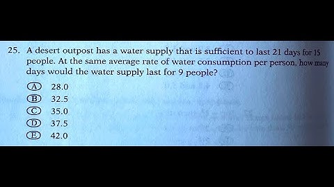 Problem 25 - Official GRE Practice Test 1 - Quantitative portion