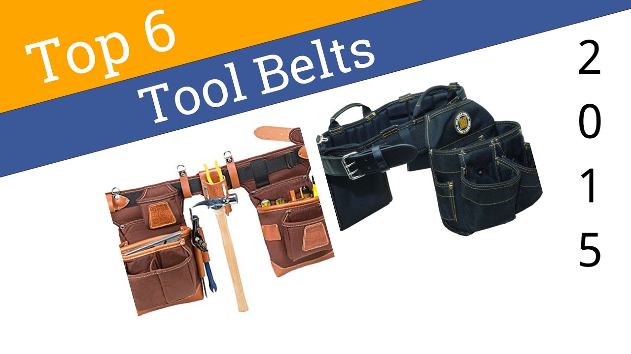 6 Best Tool Belts 2015 - YouTube