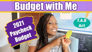 Budget with Me: Paycheck Budget 2