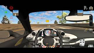 Driving school sim Ferrari F8 tributo top speed test.