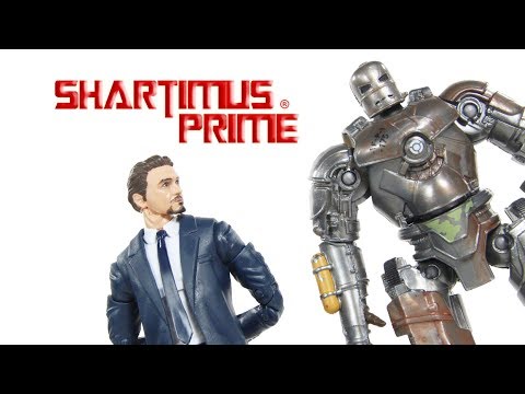 Marvel Legends Tony Stark And Mark 1 Iron Man Marvel Studios First 10 Years Movie Figure Review