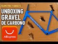Unboxing cuadro gravel de carbono económico AliExpress