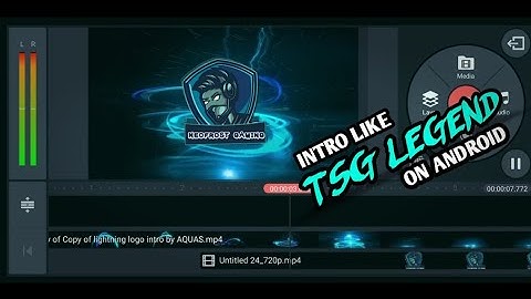 How To Make Gaming Intro Like TSG LEGEND On Android | Full Intro Tutorial On Kinemaster | PUBGM |