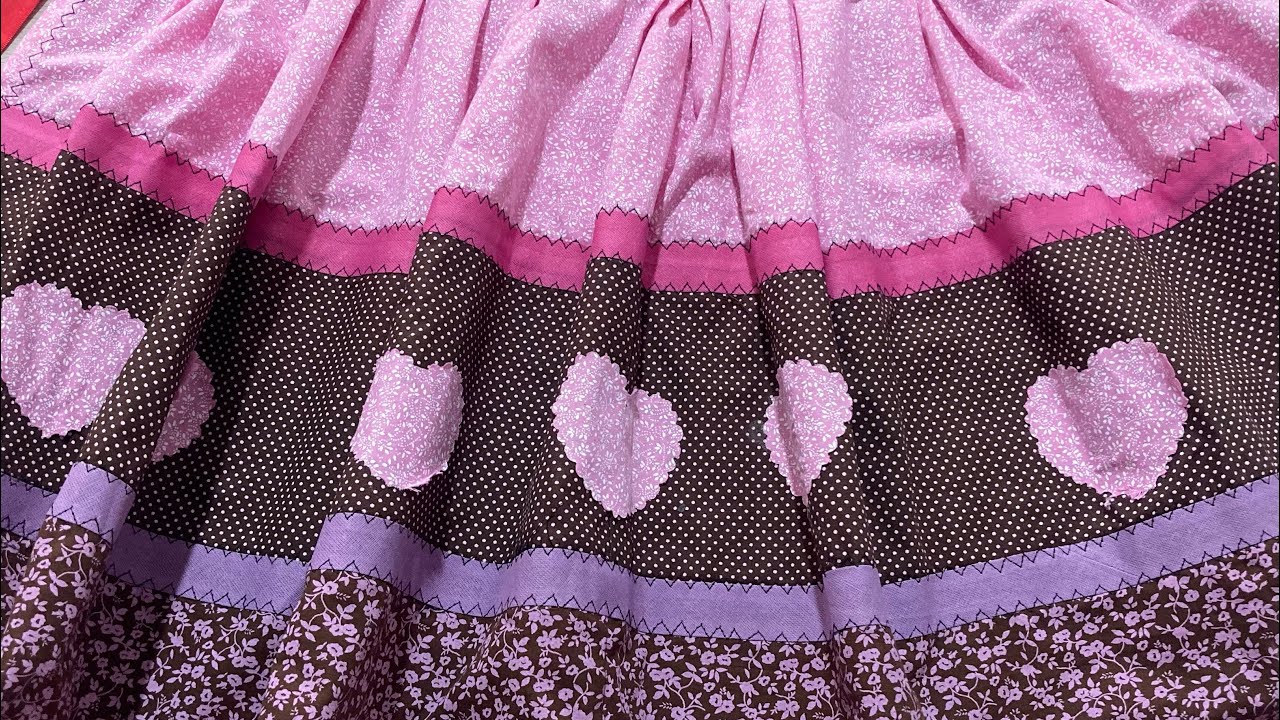 Avental saia para festa junina