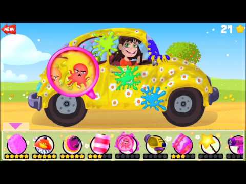 A Funny Car Wash Game