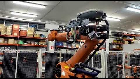 Kuka kr210 R3100 krc4 controller at UsedRobotsTrade