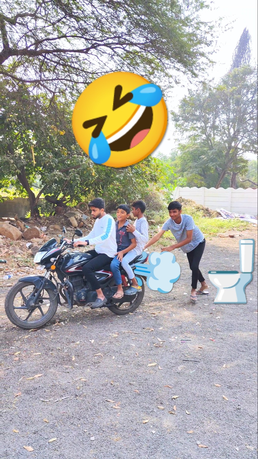 Garena Free Fire And Shaitan On Bike ??? #shorts#freefireshorts