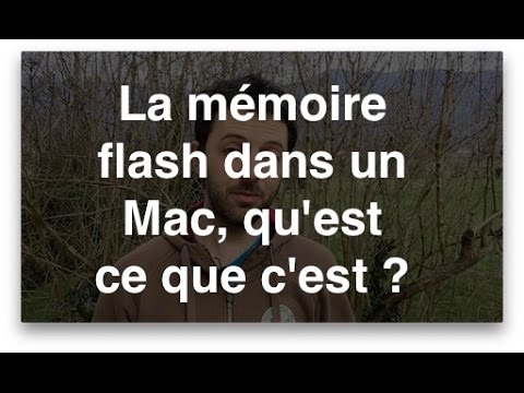 Vidéo: Qu'est-ce que le stockage flash sur un MacBook ?
