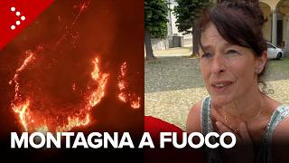 Incendio boschivo a Premosello-Chiovenda, in Piemonte. Abitanti evacuati: "Il cielo faceva paura"