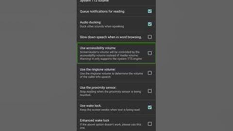 How to Jieshuo configuration screen reader talk back and Bangla