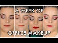 OFFICE MAKEUP | what I wore to work this week