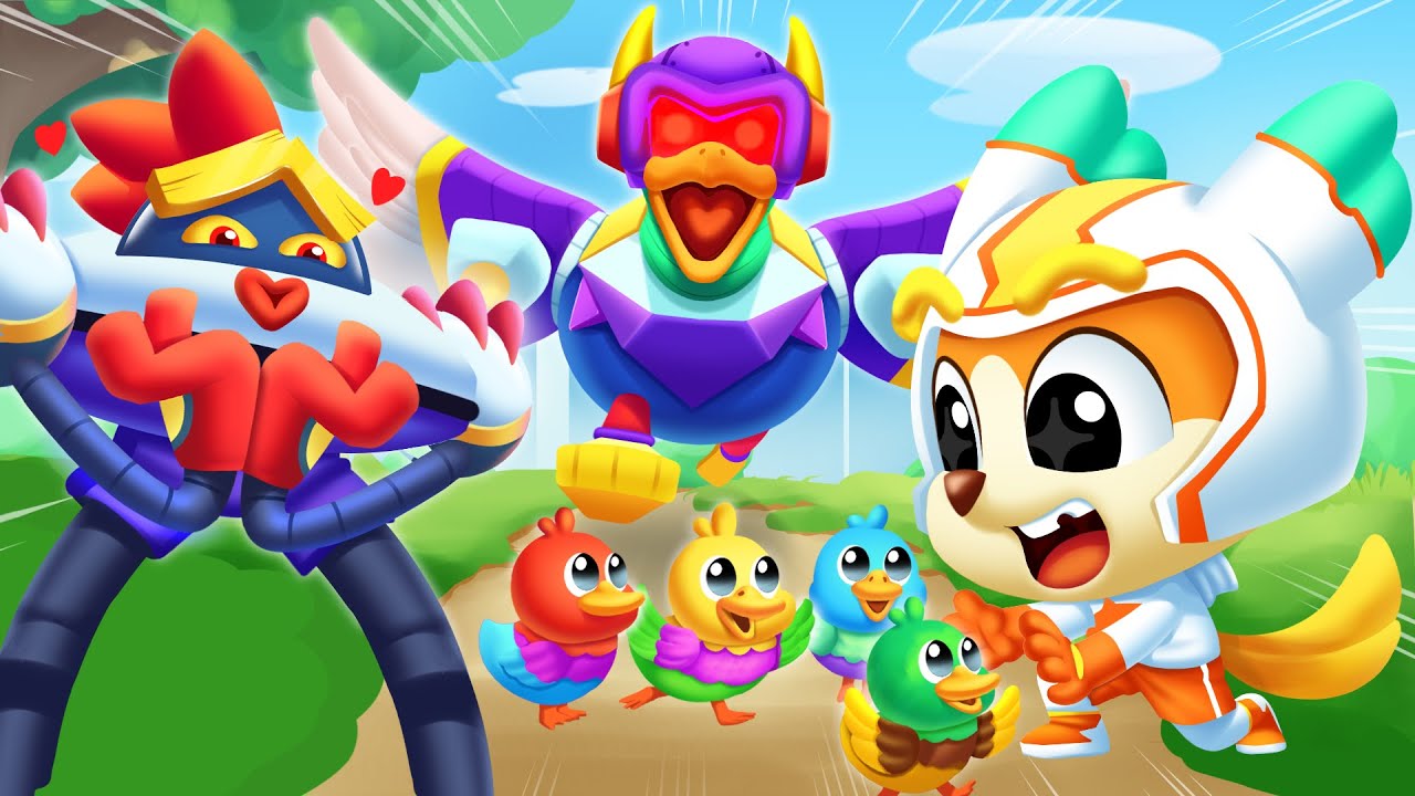 Farm Adventure Nuton - Old MacDonald Farm | Duck Follow "Mommy" Nuton