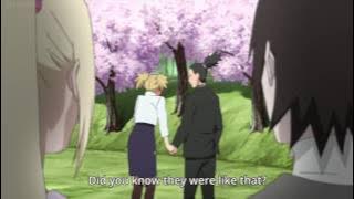 Sai and Ino at 'Naruto & Hinata's wedding reception'.