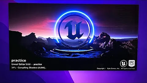 Compiling Shaders Unreal Engine 5 start up issue FIX FOR MAC IOS