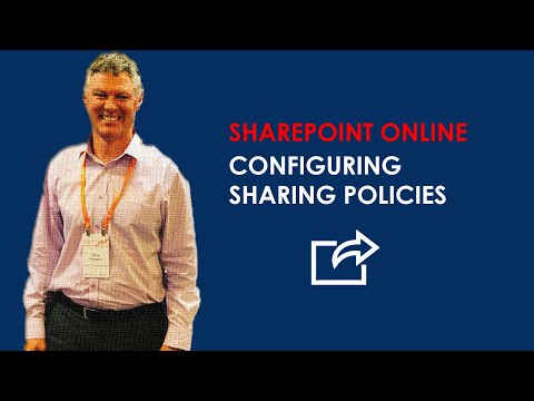 Configuring SharePoint Sharing Defaults and Policies