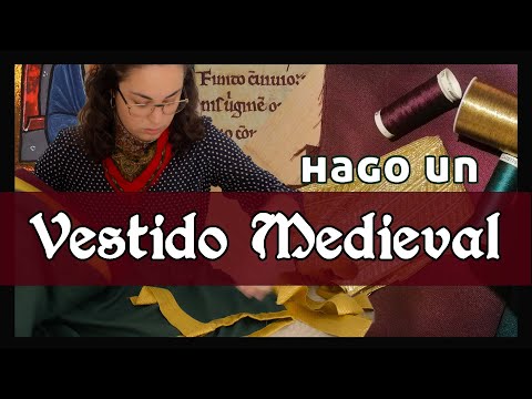 Cómo coser un PELLOTE VESTIDO MEDIEVAL desde cero 🧵🪡🧐