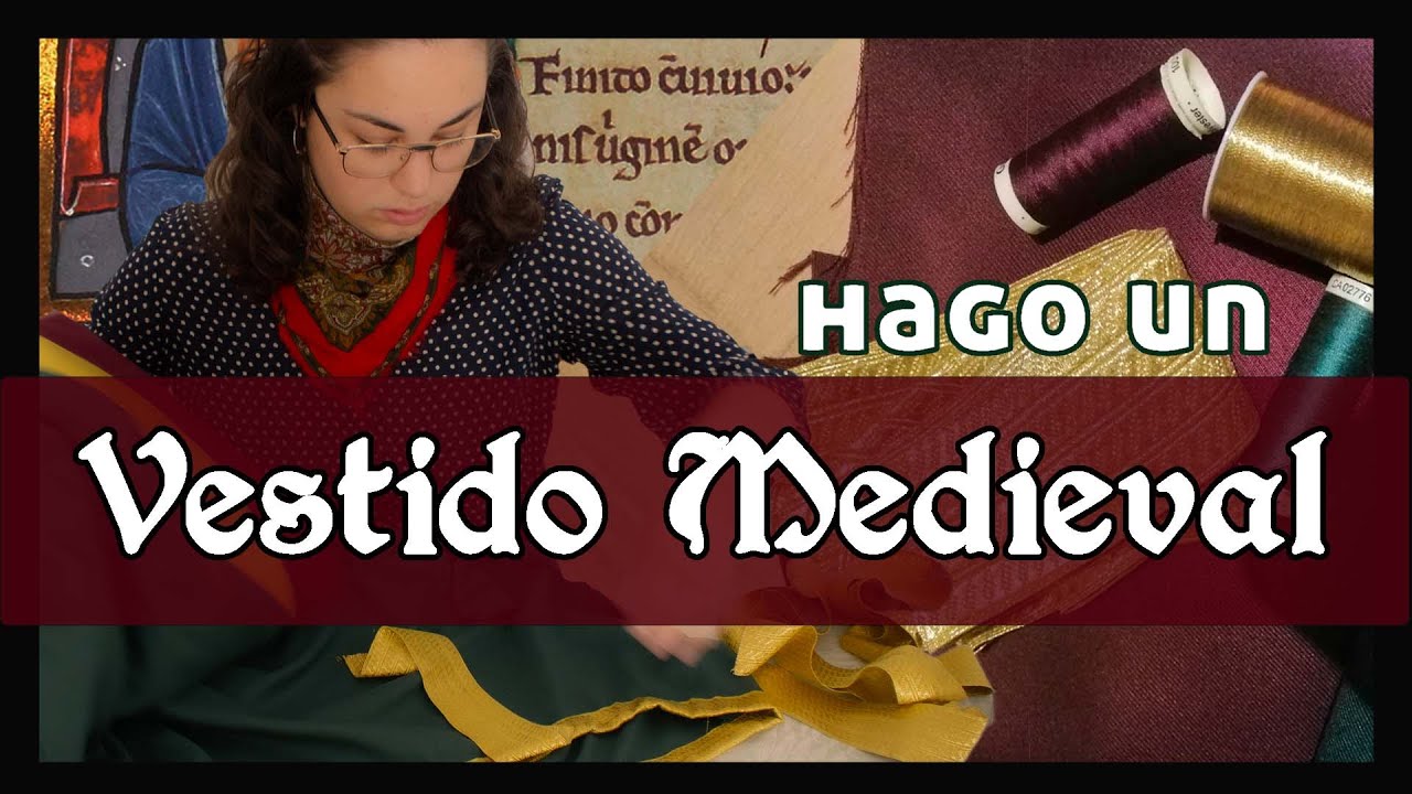 Cómo coser un PELLOTE VESTIDO MEDIEVAL desde cero 🧵🪡🧐