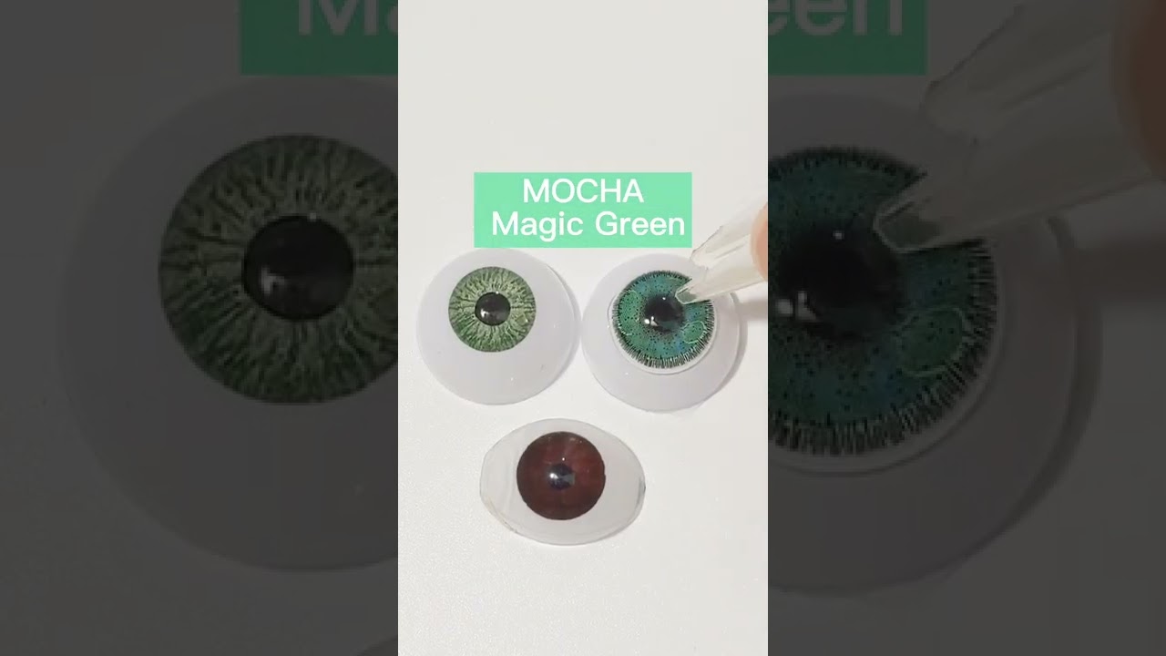 MOCHA Magic Green Contact Lenses