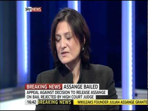 Sky News interview of Giovanna Fiorentino about Julian 