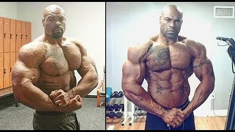 HUGE BODYBUILDER IFBB PRO STEVEN REESE!! ENORME FI...