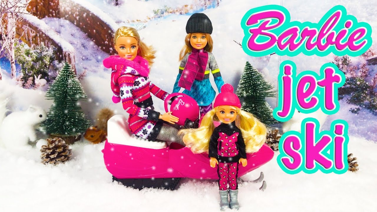 barbie et ses soeurs jet ski