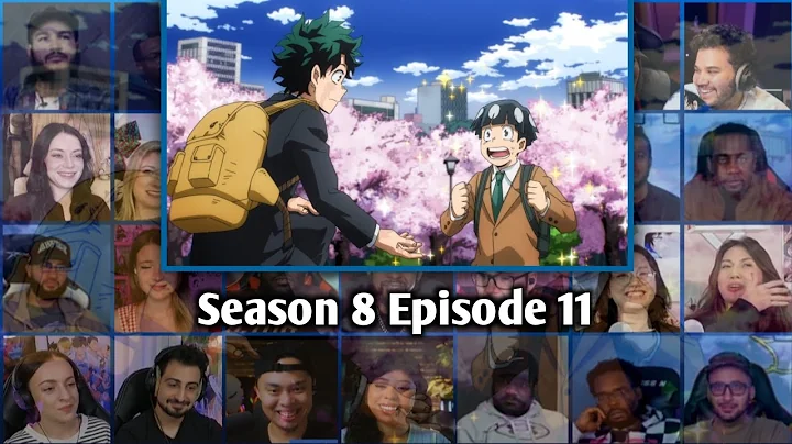 MY HERO ACADEMIA SEASON 8 - EPISODE 11 REACTION MASHUP - MY HERO ACADEMIA