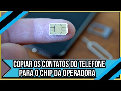 Vídeo: Como Salvar Um Número De Telefone Ao Mudar De Operadora