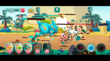 Unlocking T. Rex! in the Dino Bash sequel