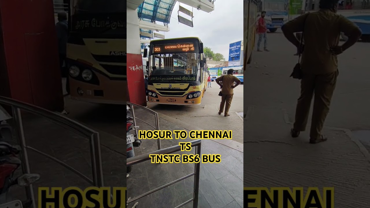 HOSUR TO CHENNAI 