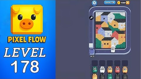 Pixel Flow Level 178 Walkthrough