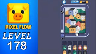 Pixel Flow Level 178 Walkthrough