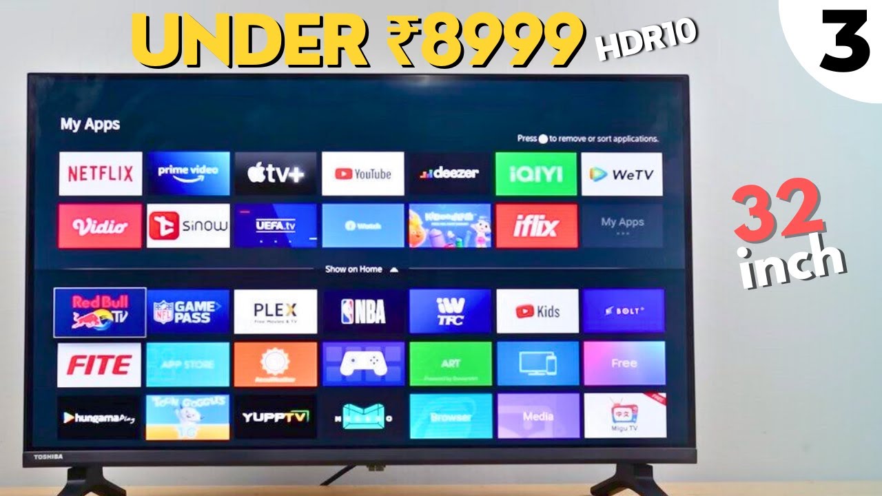 Top 3 Best Android Smart TV Under 10000 Best 32inch Smart TV Under