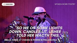 Mello Jones  'She's Just The Homie' at Voices In Power | Spoken Word Poetry