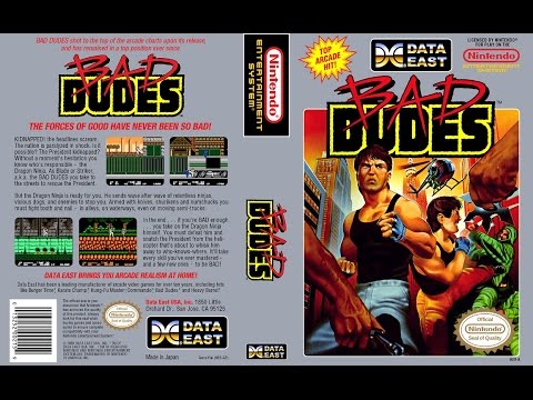 Прохождение Bad dudes на NES