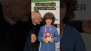 Master, hoy celebramos con el subcampeón de ajedrez Campeonato de Cantabria.